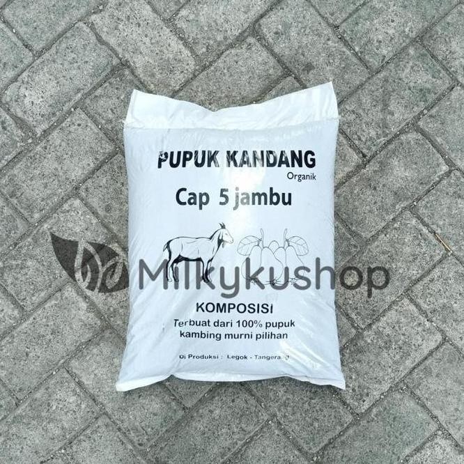 

Terlaris Ankn Pupuk Kandang Kambing Cap 5 Jambu Organik Halus Via Gosend Grab