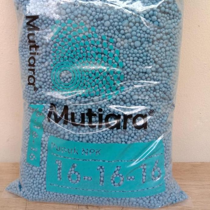 

Terlaris Bisa Cod Pupuk Npk Mutiara 16-16-16 Kemasan 1Kg