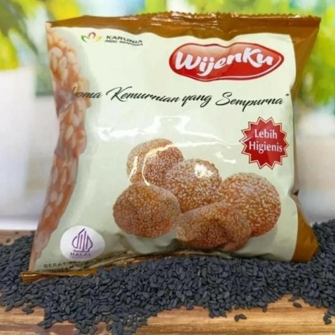 

Terlaris Wijenku 250Gr Wijen Hitam Siap Pakai Kemasan Pabrik Higienis