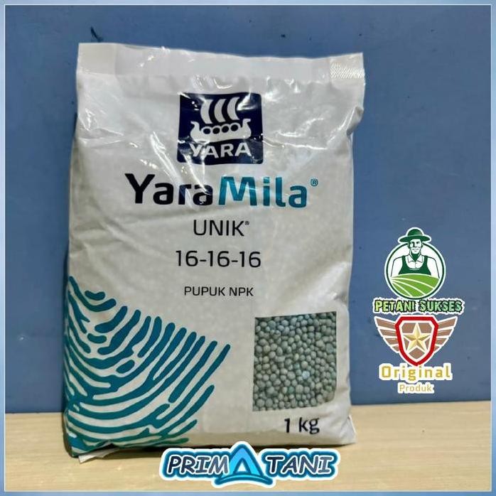 

Terlaris Yara Mila Unik 16 16 16 Pupuk Npk Kemasan Pabrik 1Kg