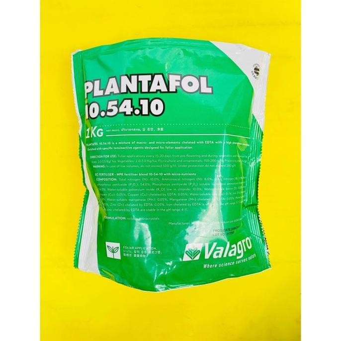 

Terlaris Pupuk Npk Masa Generatif Bunga Buah Plantafol 10 50 10 Isi 1Kg Dari Valagro