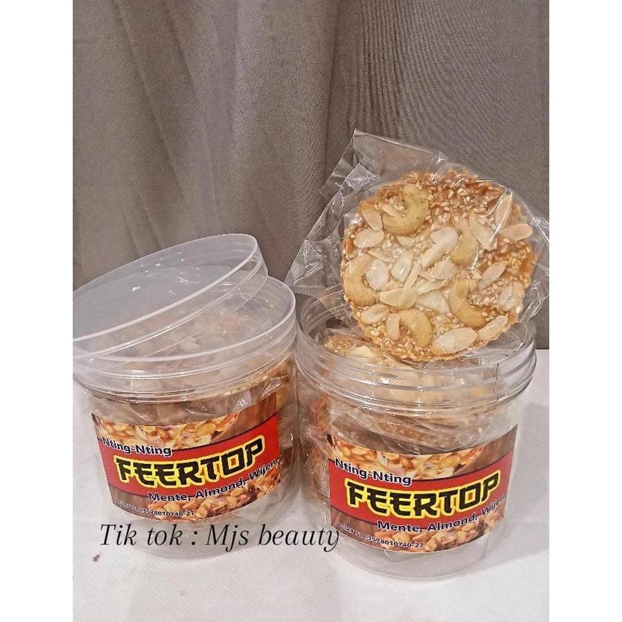 

Terlaris Feertop Nting Nting (Mente-Almond-Wijen) 250 Gram 1Pc