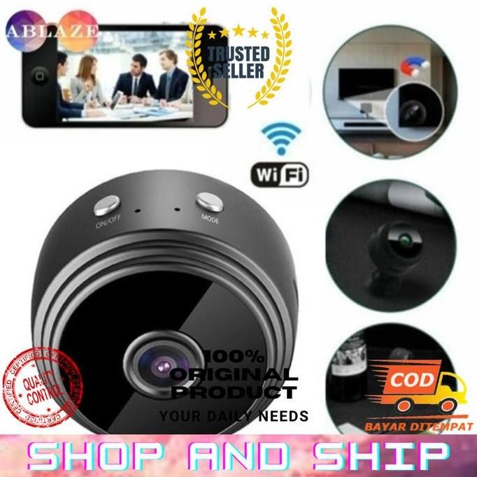 Kamera Mini Spy Cam Hidden CCTV Tersembunyi Wifi Ip SpyCam ORIGINAL SAS