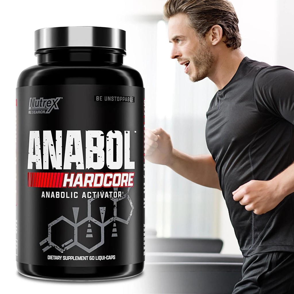 Anabol Hardcore Supplement - Boost Metabolism & Build Muscle Mass, Improve Energy & Endurance
