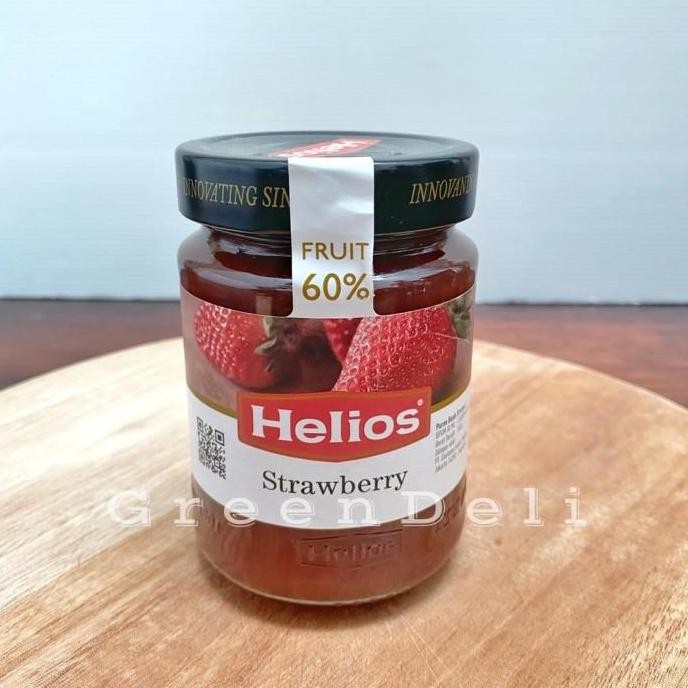 

Produk Baru!! Selai Strawberry / Stroberi Helios 340 Gram