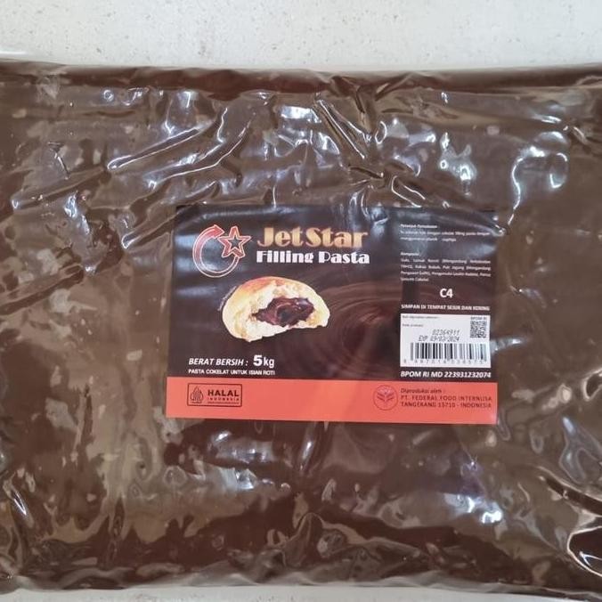 

Produk Baru!! Jetstar Dunia Saus Selai Coklat Filling Paste 5kg