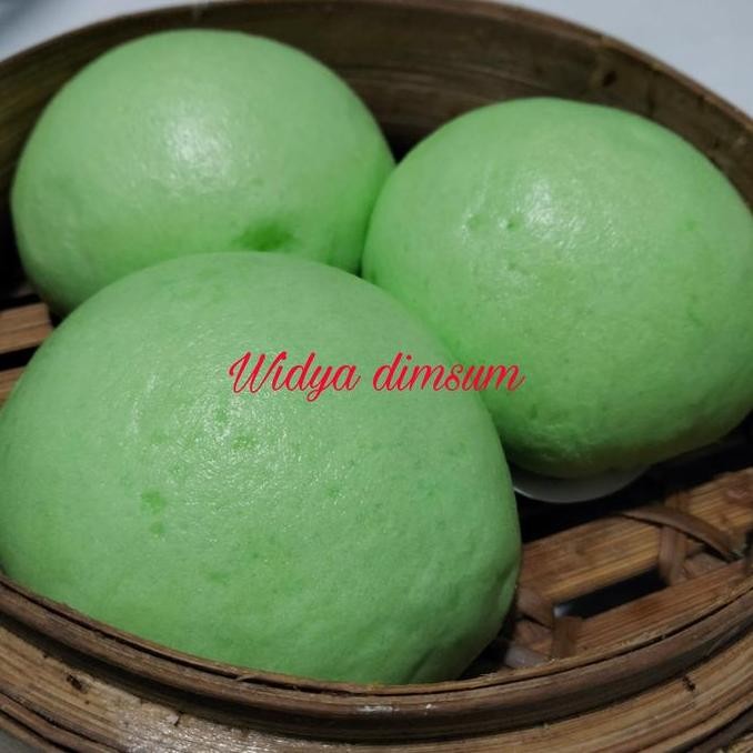 

Produk Baru!! Bakpao pandan Frozen/Bakpao Isi Selai Pandan Widya dimsum