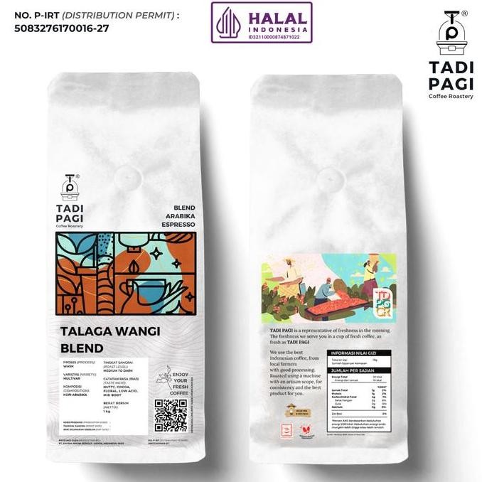 

ESPRESSO BLEND TALAGA WANGI - BIJI KOPI 100 GR TESTER TERMURAH