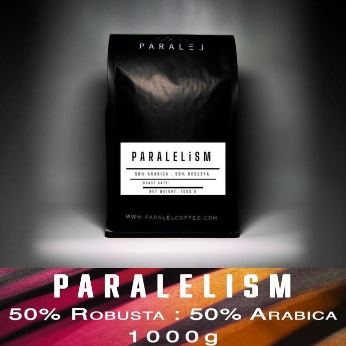 

PARALEL-ISM 50% ROBUSTA: 50% ARABICA 1KG COFFEE BEANS/BIJI KOPI TERMURAH