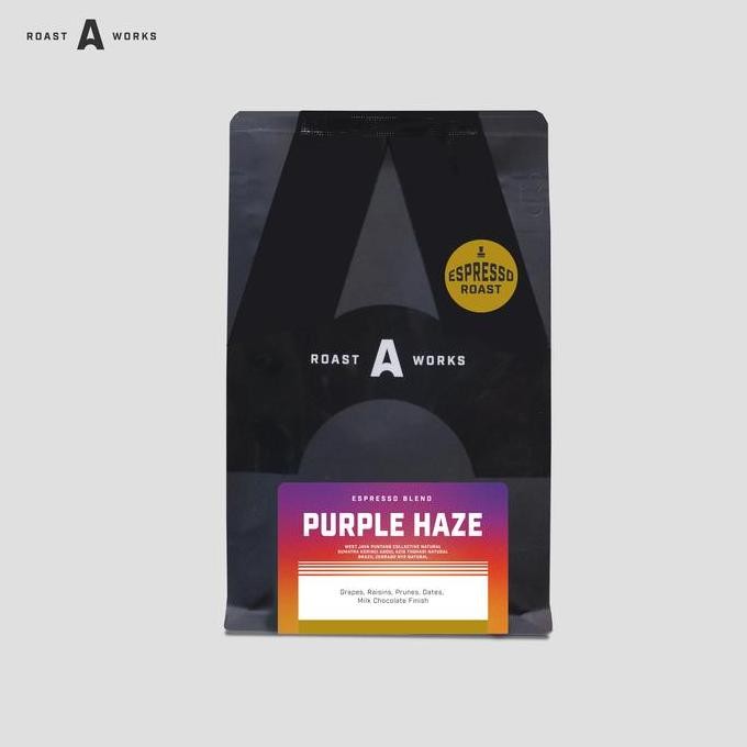 

PURPLE HAZE ESPRESSO BLEND - A ROASTWORKS - BIJI KOPI TERMURAH