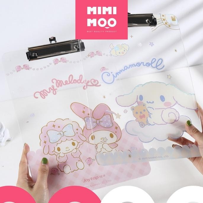 

Yg4 Mimimoo Clipboard Papan Jalan Ujian Sanrio Cinnamoroll Kuromi