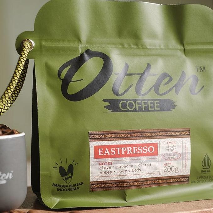 

EASTPRESSO - KOPI HOUSE BLEND 200GR - COMMERCIAL BLEND - BIJI / BUBUK OTTEN COFFEE TERMURAH