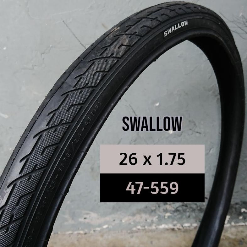 Ban Luar Swallow Deli Tire 26 x 1.75 Sepeda Federal Touring 47-559 AST