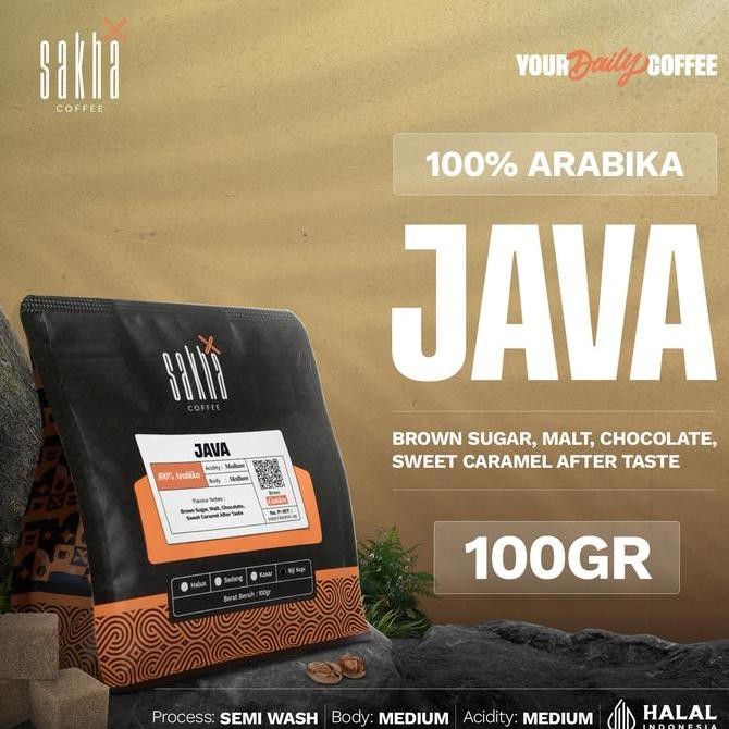 

KOPI ARABIKA JAVA IJEN ARABICA COFFEE ROAST BEANS 100 GRAM BIJI BUBUK TERMURAH