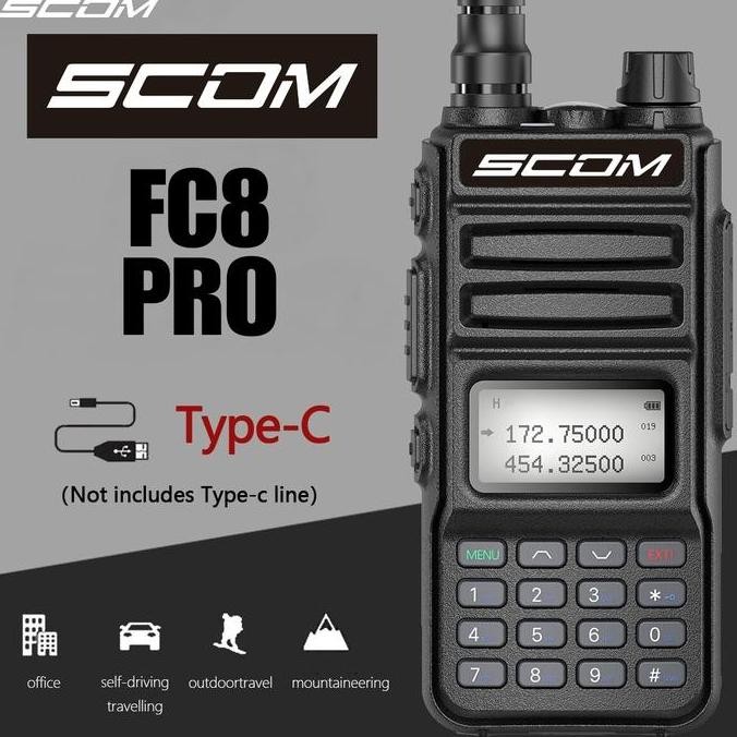 ht scom FC8 pro radio ht handy talky handy talkie / uv5r / uv82