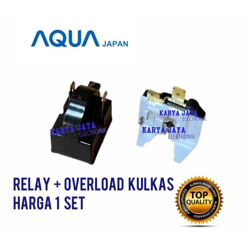 HJK Relay Ptc Overload Kulkas Aqua 2 Pintu / Overload Kulkas 2 pintu Aqua