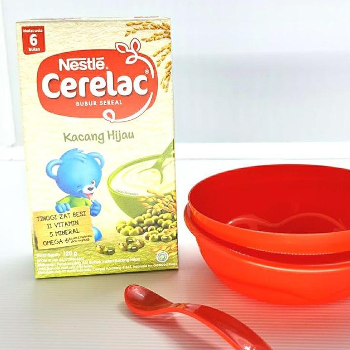 

Terlaris Cerelac Kacang Hijau 120Gr. Cerelac Mungbean. Bubur Bayi