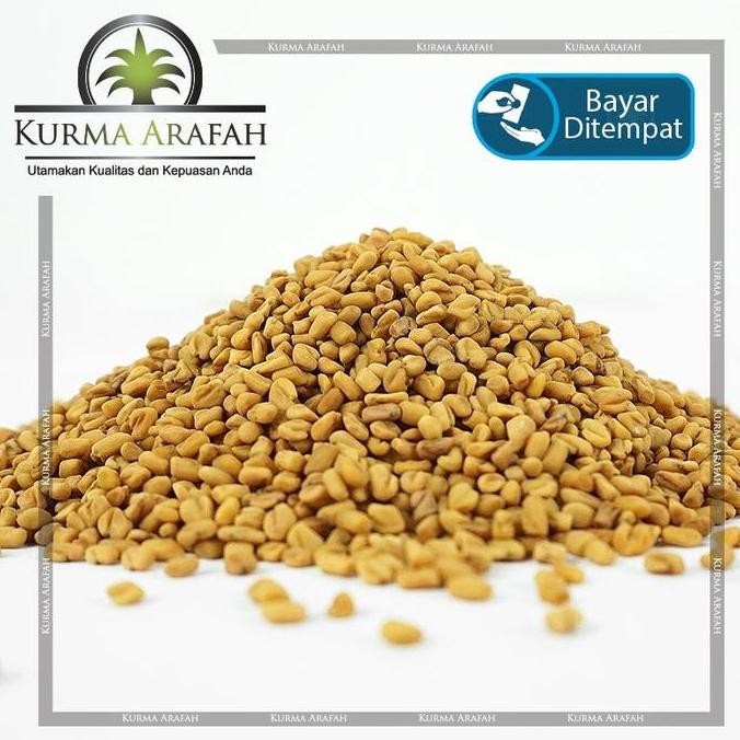 

BIJI HALBA 1KG PREMIUM / METHI SEEDS / BIJI KELABET ASI BOOSTER CAMILAN FOOD MAKANAN TERMURAH