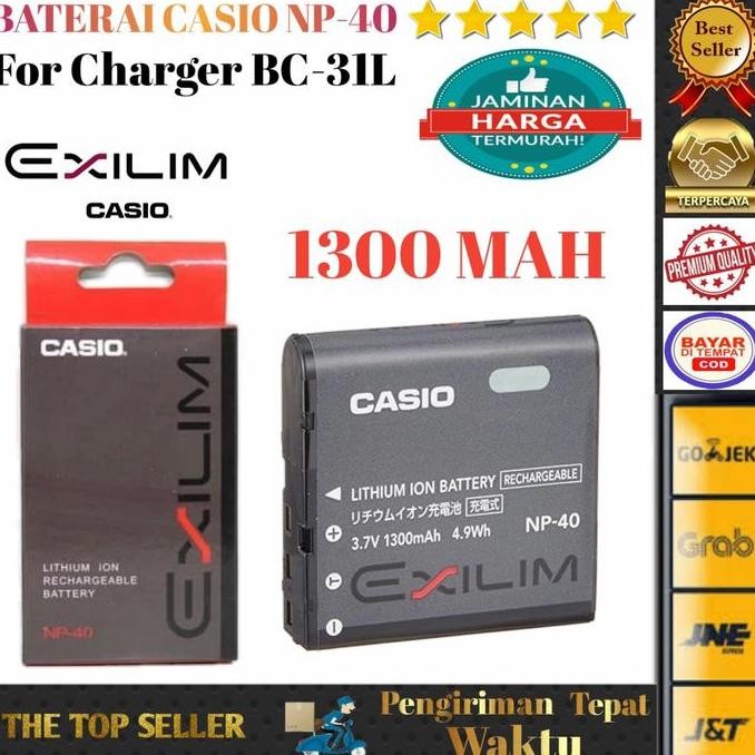 baterai np40 battery exellim np-40 ori -
