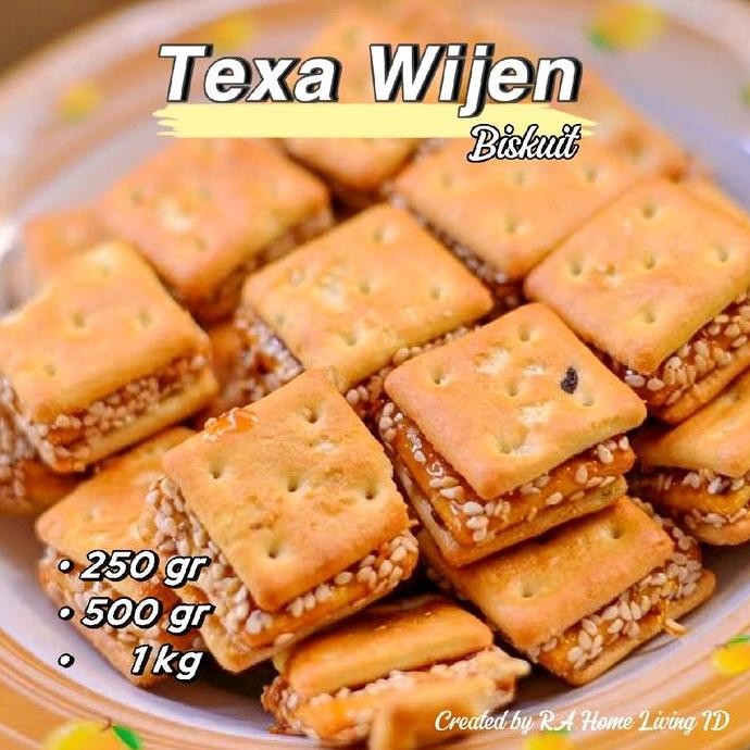 

Terlaris Cod - Texa / Hexa Wijen Biskuit 1 Kg 250 500 Gram Gr 250Gr 500Gr 1Kg Camilan Manis