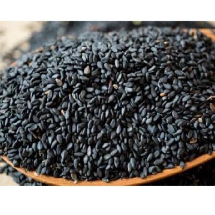 

Terlaris Biji Wijen Hitam / Black Sesame Seed Repack 100 Gr / Gram