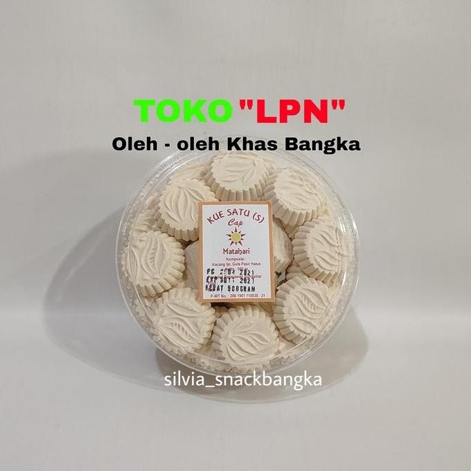 

Terlaris Kue Satu Kacang Hijau Khas Bangka 500Gram