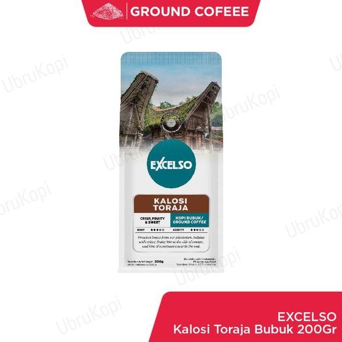 

Excelso Kopi Bubuk Kalosi Toraja 200g