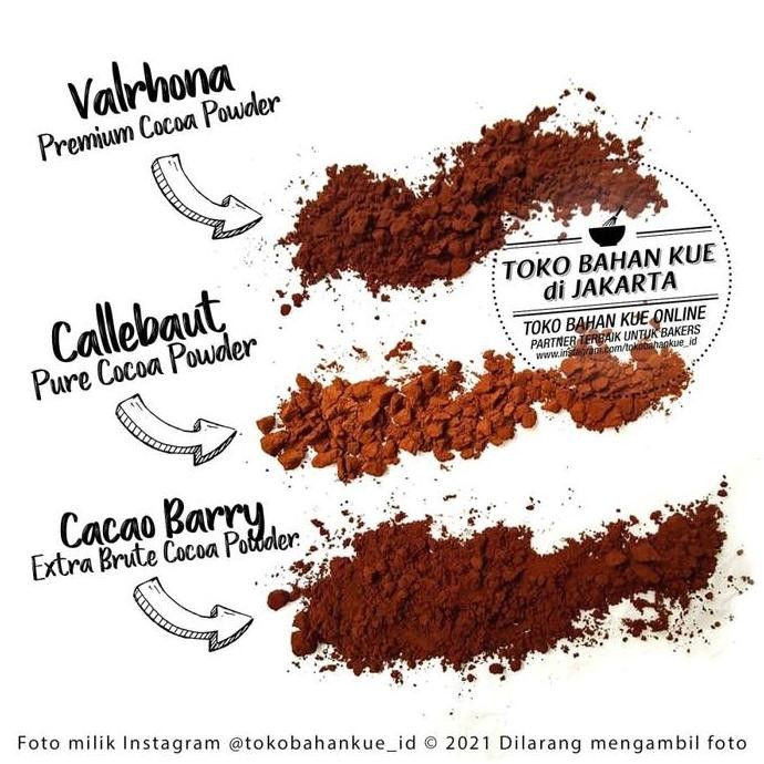 

Valrhona - Cacao Powder 100gr Coklat Bubuk Pure Cocoa Powder Kakao