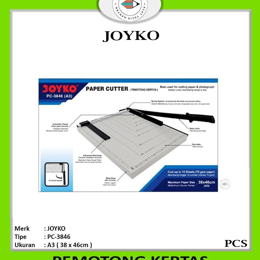 

Joyo Pemotong Erta A3 R Cutter Pc3846 Pc
