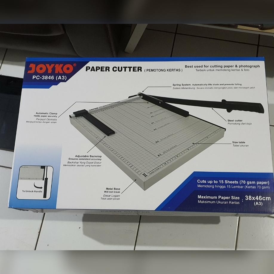 

Pemotong Erta R Cutter A3 Joyo Pc 3846 3846 Cm