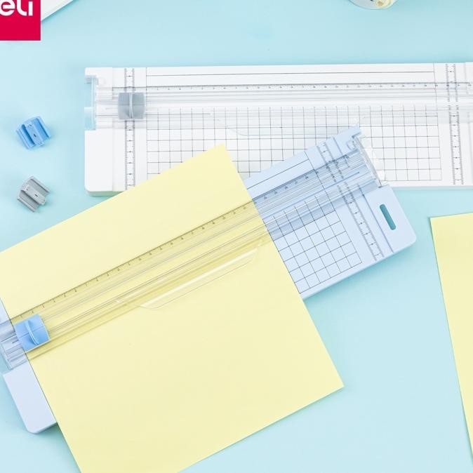 

Deli Mall R Trimmer Portable Pemotong Erta Ecil A4 A5 Trimmer Photo Cutter Mat 14251