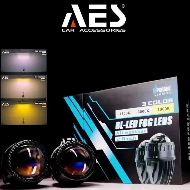 Biled AES 3 WARNA 2 inch universal oval