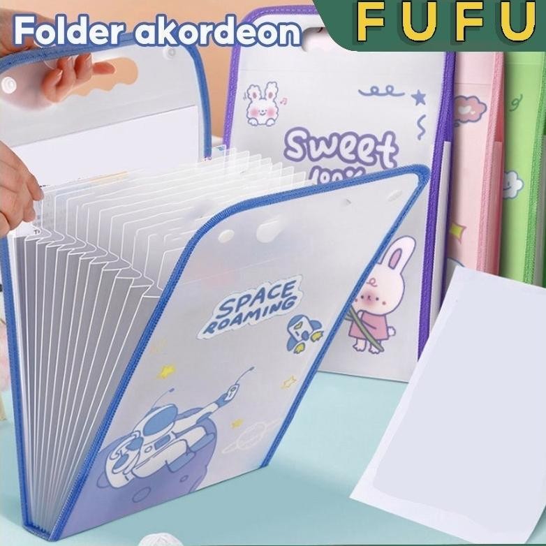 

FUFU File Organizer / penyimpanan berkas / folder portable / tempat kertas ujian