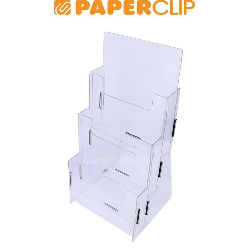 

ACRYLIC BROSUR HOLDER / AKRILIK GOJIE A5 3S