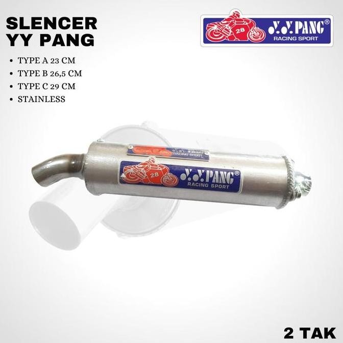 Silencer Slencer knalpot yypang 2T type A B C