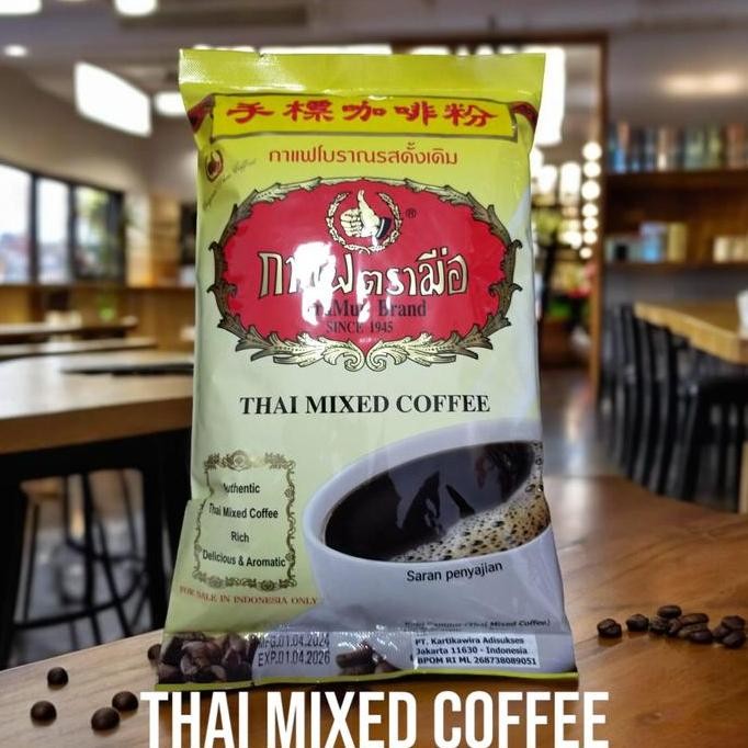 

Produk Baru!! Thai Mixed Coffee / Kopi Hitam Thailand Kemasan 1 kg
