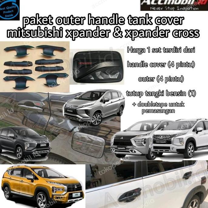 paket outer handle tutup tangki mitsubishi xpander / xpander cross