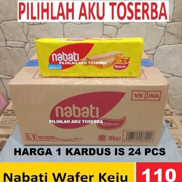

Richeee Nabati Wafer Eju 110 Gr 1 Du Ii 24 Pc