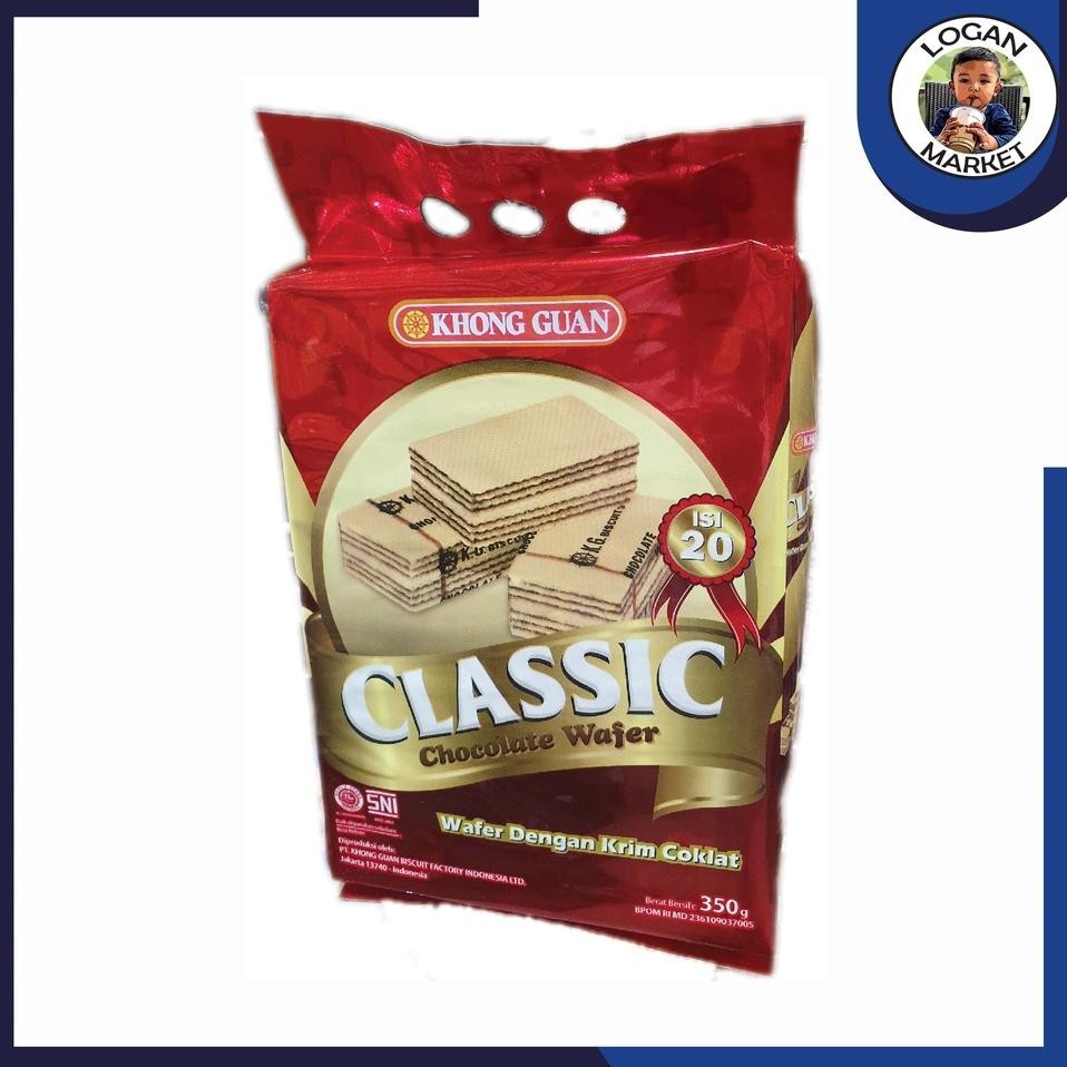 

Hong Guan Ong Guan Claic Wafer Chocolate 350 Gram 350Gram