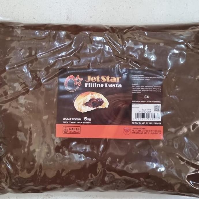 

Produk Baru!! Jetstar Dunia Saus Selai Coklat Filling Paste 5kg