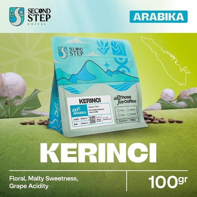 

KOPI ARABIKA KERINCI SUMATRA ARABICA COFFEE BEANS 100 GRAM BIJI BUBUK TERMURAH