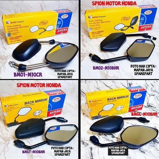 BERKUALITAS SPION MOTOR HONDA BEAT VARIO SUPRA X SCOOPY BLADE REVO ASPIRA ORIGINAL