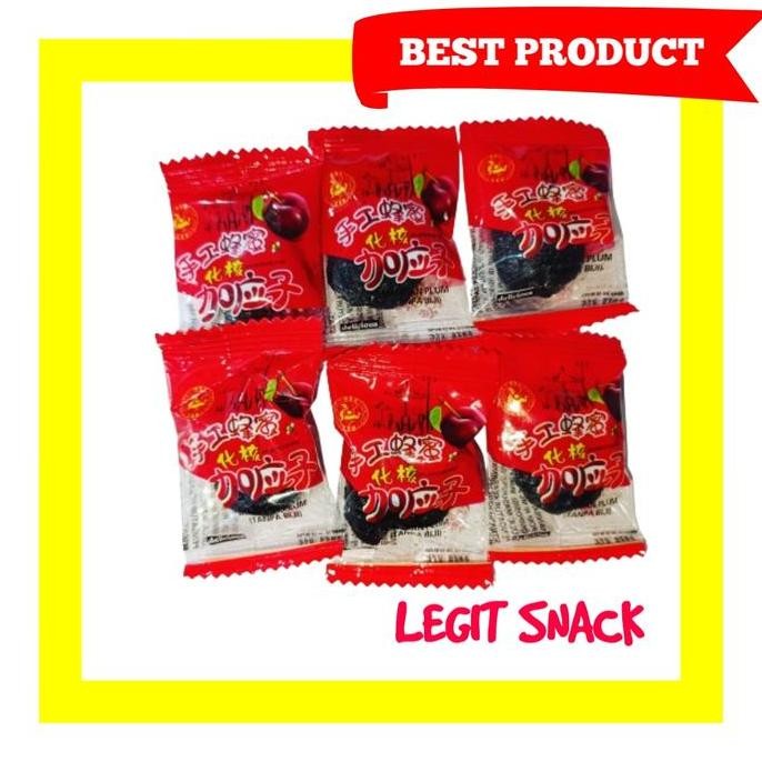

MANISAN PLUM TANPA BIJI BUNGKUS MERAH / PLUM ASAM MANIS 250 GR TERMURAH