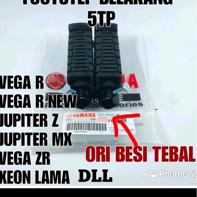 Promo banstep food step pijakan kaki belakang kode parts 5TP untuk motor bega jupiter fiz r mx xeon 