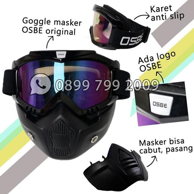 GOGLE MASK GOOGLE GOGGLE MASK ORIGINAL OSBE murah