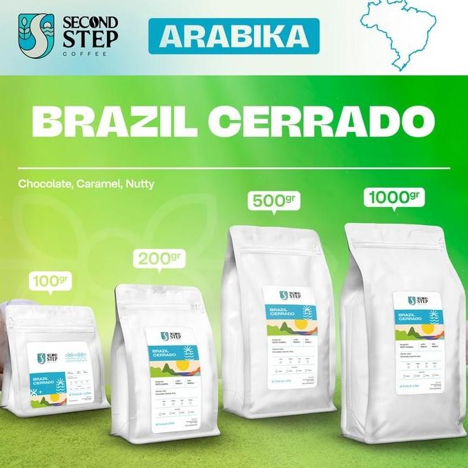 

KOPI ARABIKA BRAZIL CERRADO ARABICA COFFEE BEANS COFFE BIJI BUBUK TERMURAH