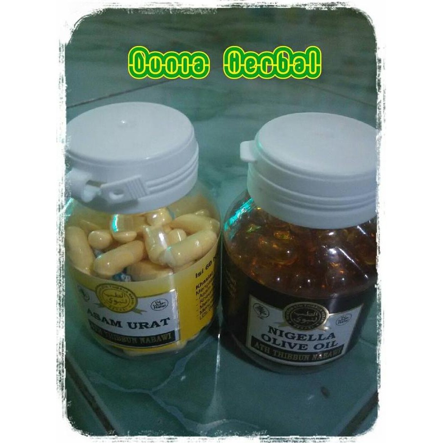 

BEBAS ONGKIR - Asam Urat Super & Nigella Olive Oil