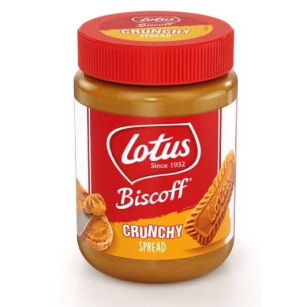 

Produk Baru!! Lotus Biscoff - Crunchy Spread 380 gr - Selai Biskuit Speculoos