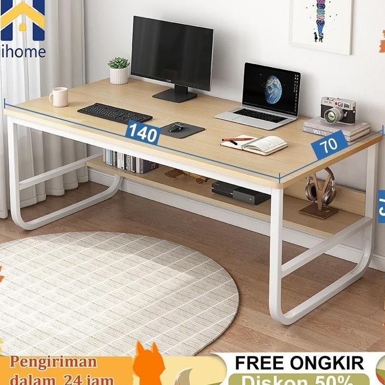 Meja Belajar Minimalis Meja Kantor Besi Meja Kerja Meja Minimalis Meja Komputer Meja Laptop 100cm