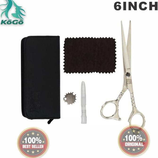 

NEW PROMO KORYU NIKKO SCISSORS - GUNTING KN 350 SILVER BELI SATUAN GUNTING